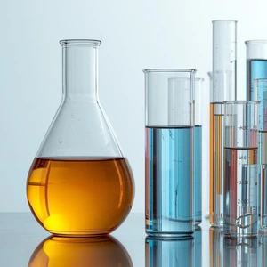 General medical tests – glucose, cholesterol, electrolytes illustration