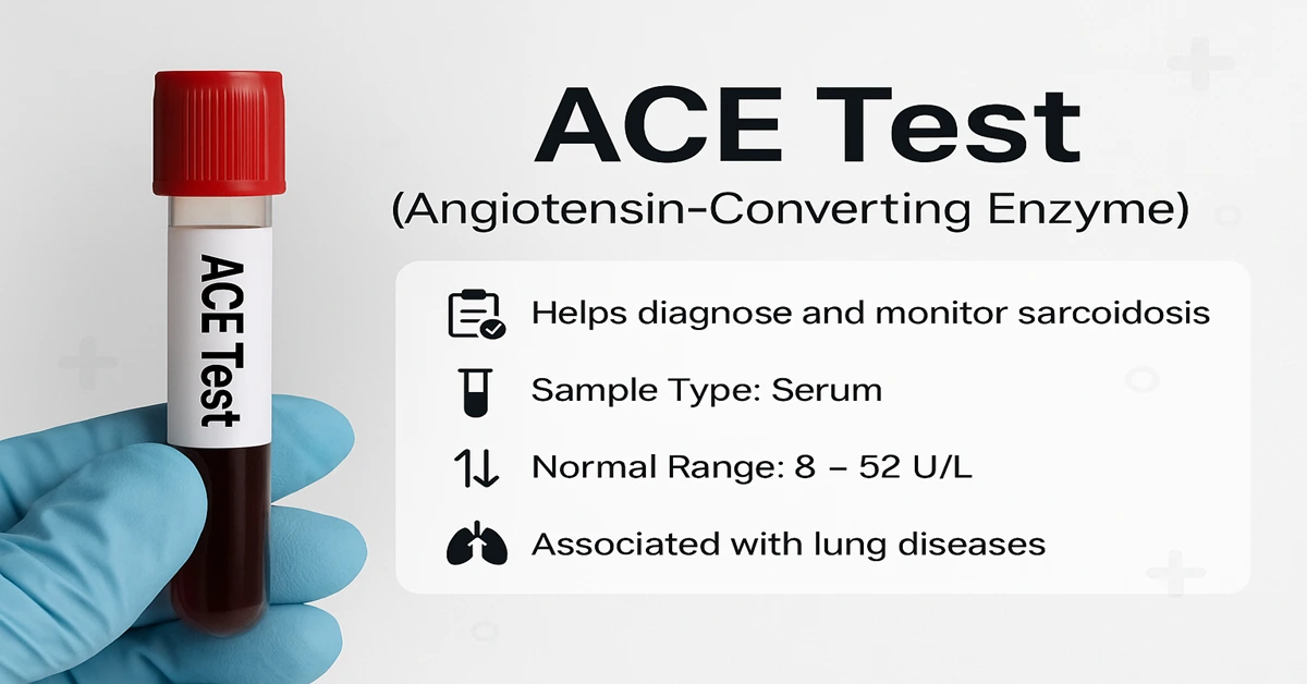 ACE (Angiotensin-Converting Enzyme) Test: Purpose, Range & High/Low Causes